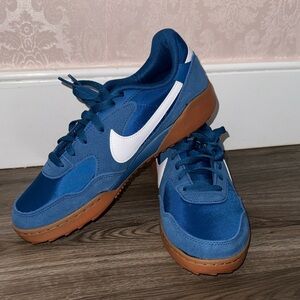 Nike Royal Blue and White Sneakers
